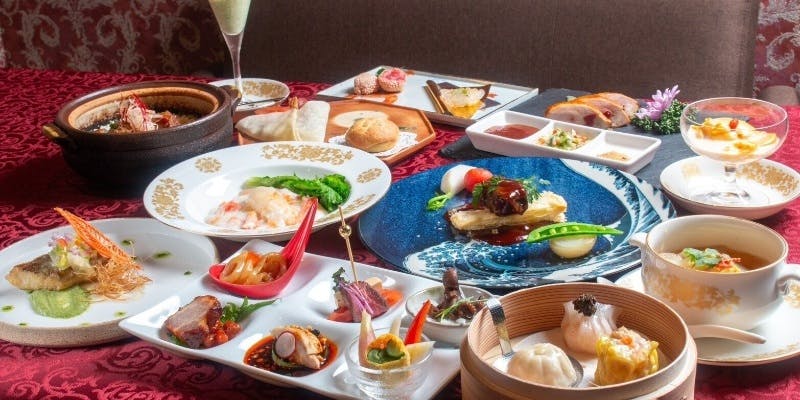 【パザパコース】上質な食材を使用した広東料理を堪能！華やかなコース