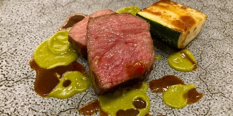 【季節の食材を使ったフルコース】手打パスタ2種や黒毛和牛イチボなど、全8品