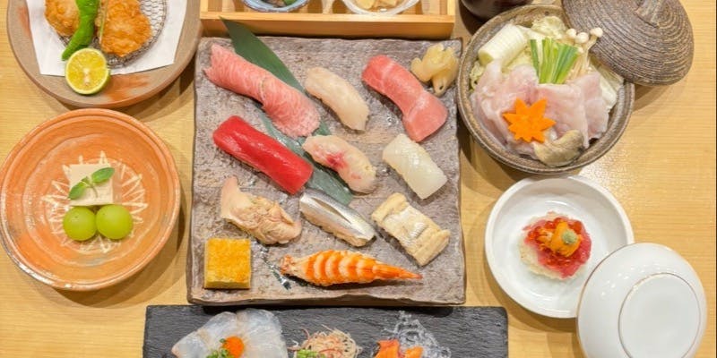 11月・12月限定　ふぐと鮨の贅沢コース