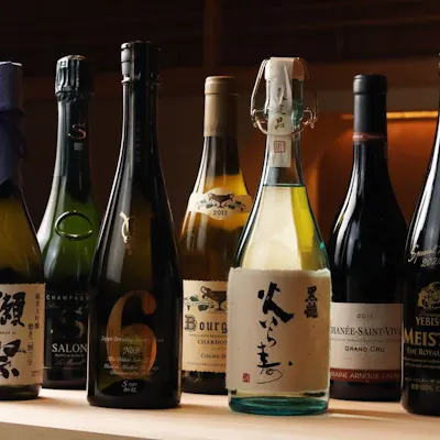 豊富なラインナップのドリンク類