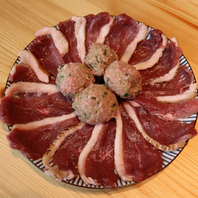 新鮮な京鴨ロースをしゃぶしゃぶで贅沢に