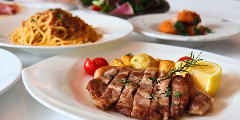 【パーティープラン】スタンダードプラン（8品＋コーヒー）＋2H飲み放題＋乾杯スパーリング＋記念プレート