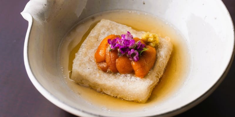 旬の食材を使ったおまかせコース