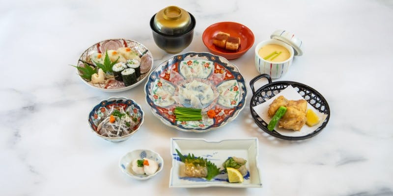 ふぐ御膳4,000円　全7品