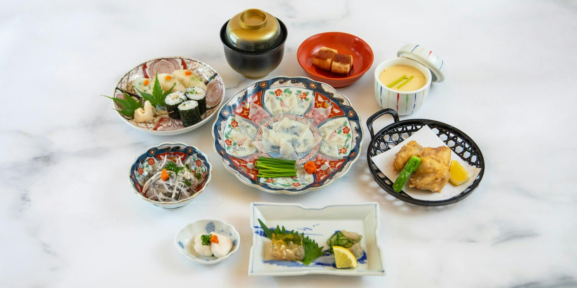 三宜楼茶寮KAITO ふぐ御膳4,000円 全7品 ランチ プラン(12340402