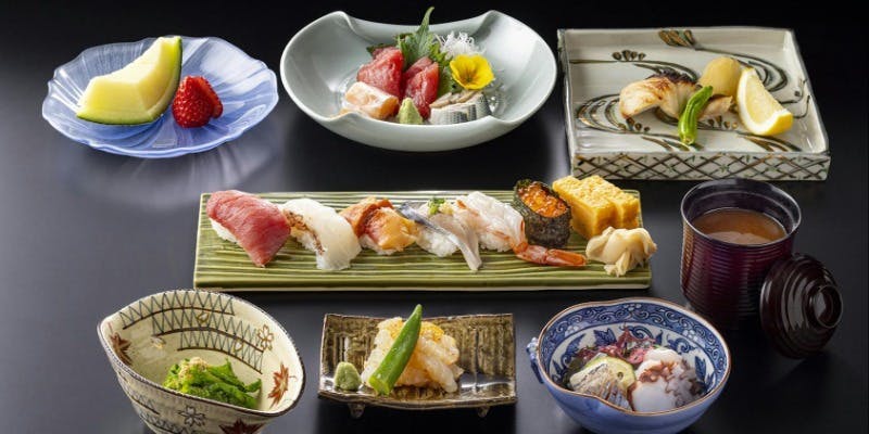 旬彩寿司会席（寿司カウンター）