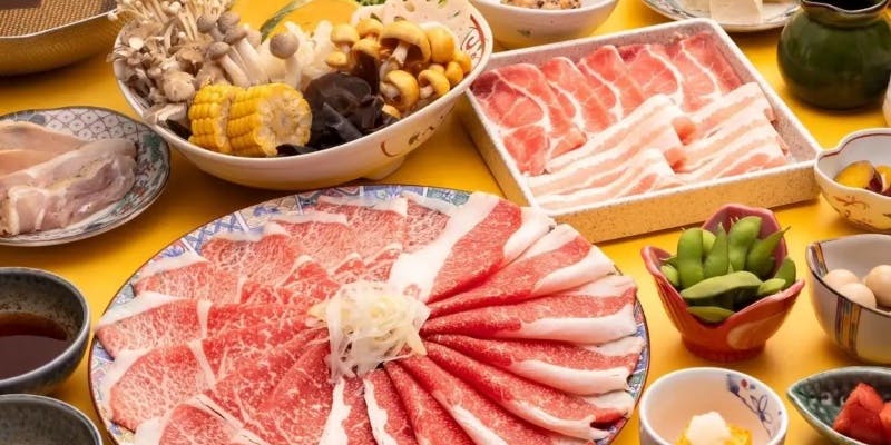 【黒毛和牛食べ放題コース】