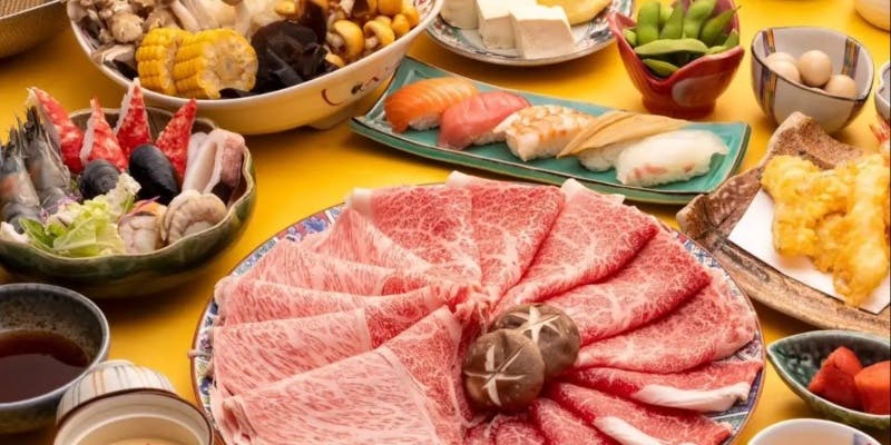 【黒毛和牛PREMIUM食べ放題コース】