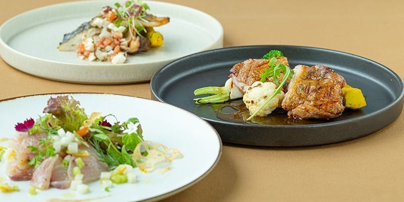 【Chefs Lunch】特別な日におすすめ お魚＆お肉のダブルメインディッシュ