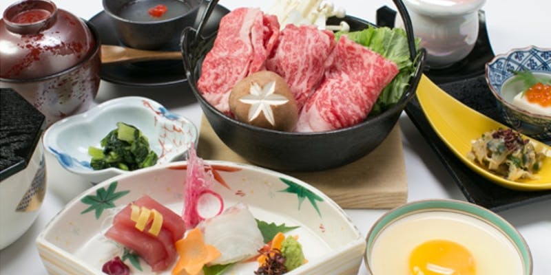 【和牛すき焼き御膳】