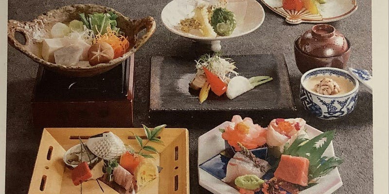 【雅会席】旬の造り、焼物など