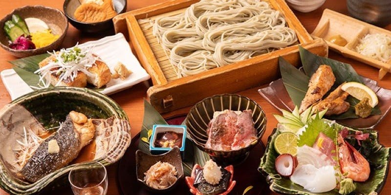 【越後極楽の宴コース】3h飲み放題付き