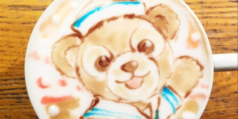 【店長のラテアート】オーダーメイドで作るデザインラテアート