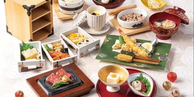  【お祝い懐石 寿（ことぶき）】お祝いのお席にふさわしい華やかな懐石 全12品