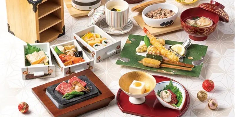 【お祝い懐石 寿（ことぶき）】お祝いのお席にふさわしい華やかな懐石 全12品