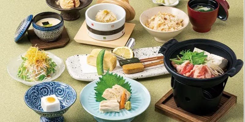【牛すき膳 】優しい味付けの牛すき煮が楽しめるお手軽膳 全12品
