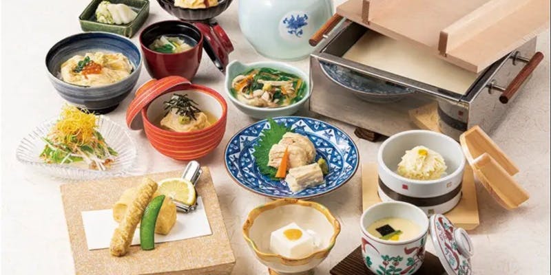 【福まめ膳 】出来立てのお豆腐が味わえる豆づくし膳 全12品（平日限定）