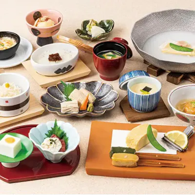 湯葉と豆腐にこだわった、彩りあふれる懐石料理
