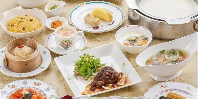 【梅花懐石～めいふぁかいせき～】ふく福豆冨と牛ヒレステーキの中華風懐石　全12品