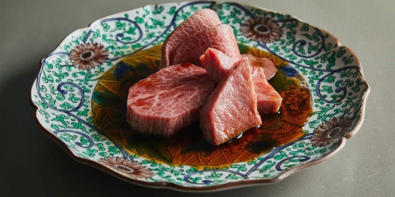 【誉】厚切りタン元・極上部位、トリュフ焼きすき等13品