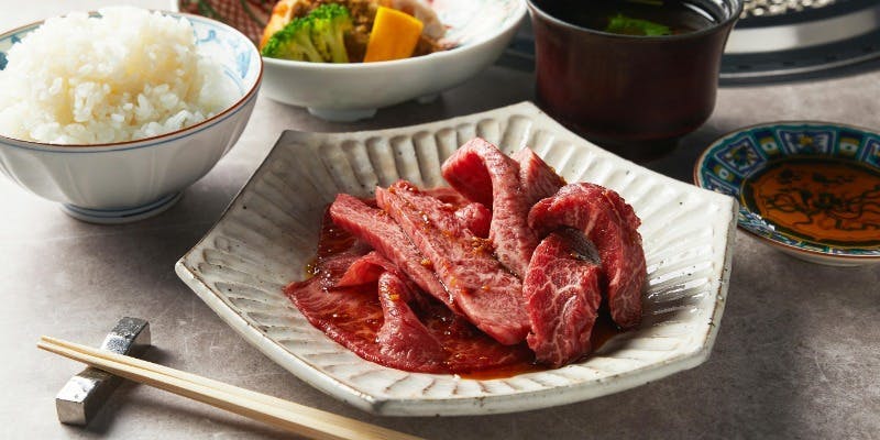 【熟成米沢牛 上焼肉ランチセット】＋1ドリンク