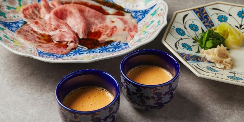 【雅】極上タン食べ比べや出汁しゃぶ、すきやき等13品＋1ドリンク＋アニバーサリーデザート（個室確約）