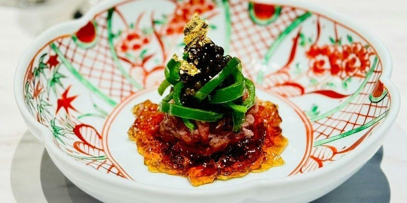 【Xmasコース】シャトーブリアン・サーロインすき焼き、シャンパン含む選べるドリンク付き13品