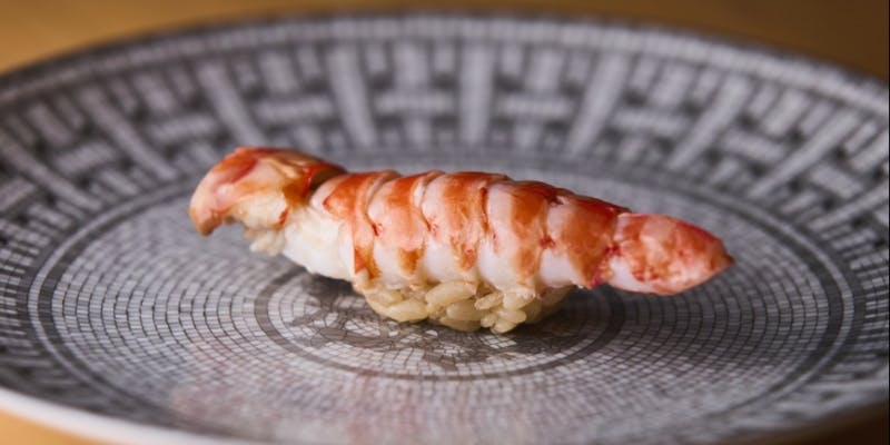 【ランチ握りコース】先付、握り10貫程度、一品、留椀、甘味など全6品