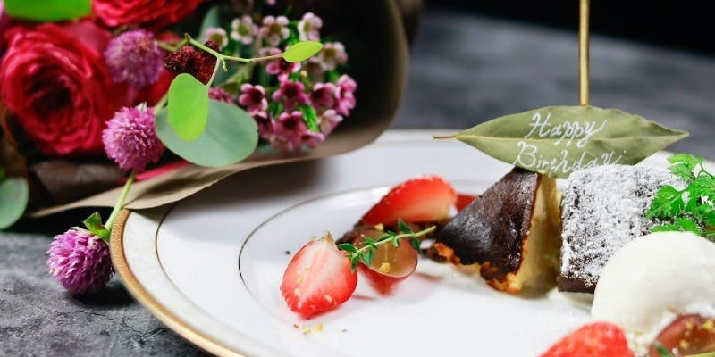 【Anniversary Course】前菜2種、冷菜、メイン、選べるパスタなど全7品