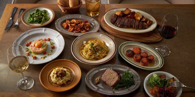 【CENTRALEコース】シェフ渾身のイタリアン＆ビストロを堪能するコース