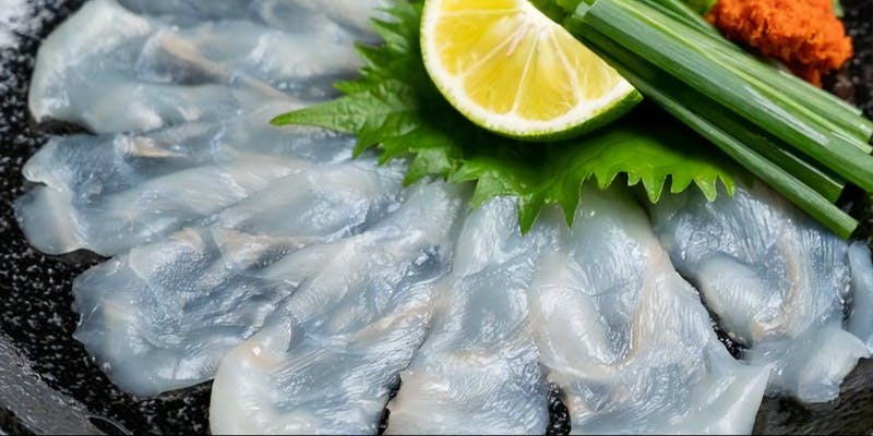 【東山コース】てっさやてっちりを楽しめる 全6品