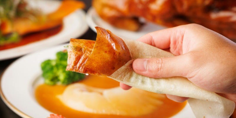 ＜オーダー式ビュッフェ＞【フカヒレ姿煮付き】窯焼き北京ダック含む全165種食べ放題プラン＋食べ放題