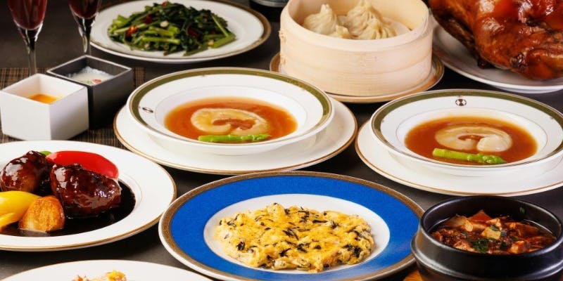 ＜オーダー式ビュッフェ＞【フカヒレ姿煮＆北京ダック含む235種】2H食べ放題＆飲み放題プラン＋食べ放題