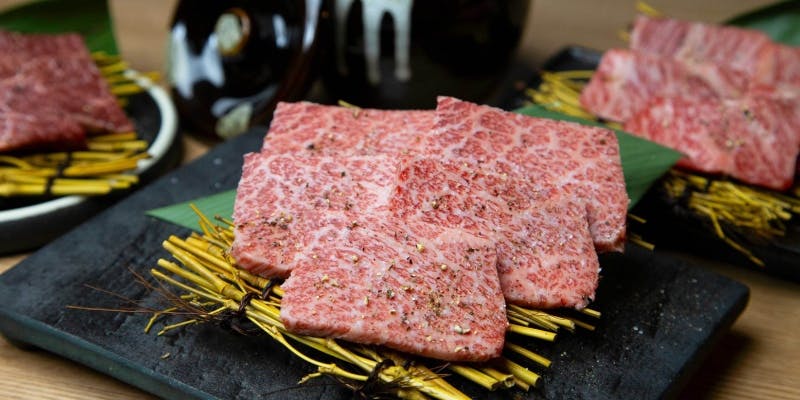 【嵐山コース】赤身の盛り合わせや希少部位の盛り合わせが付いた贅沢プラン