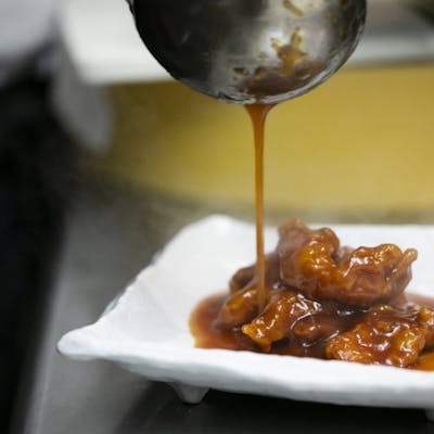 黒酢のオリジナル酢豚