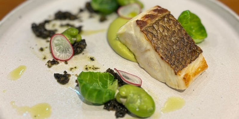 【ラグジュアリーディナーコース】真鯛の鉄板焼にA5黒毛和牛フィレステーキなど全6品