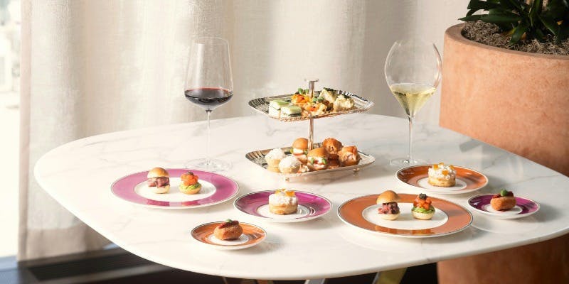 【9F Ginza Dolci】ブルガリ ギンザ ドルチ テイスト・オブ・アフタヌーンティー/セイボリー