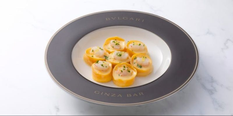 【10F Ginza Bar】ブルガリ ギンザ バー ランチ3皿コース＋選べるグラスワイン1杯付