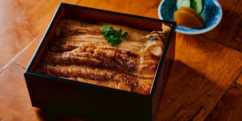 瀬戸内穴子と国産鰻の重