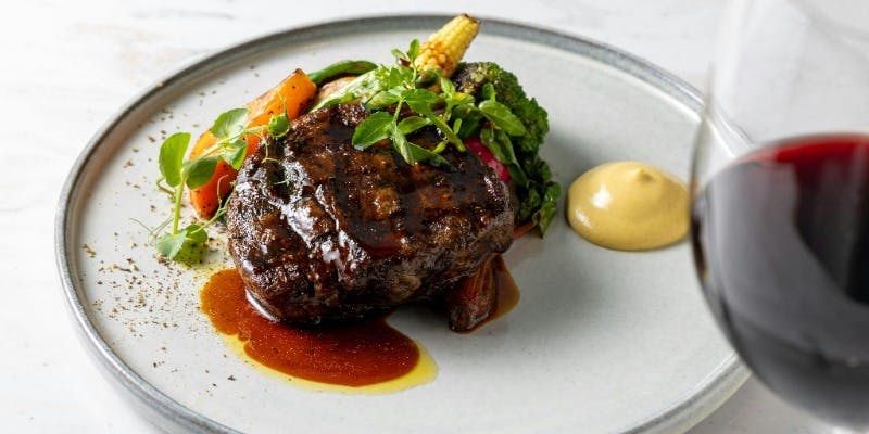 テイスティングコース（ケープグリム リザーブ パスチャーフェッド ビーフフィレ）（～12/23迄の来店予約）