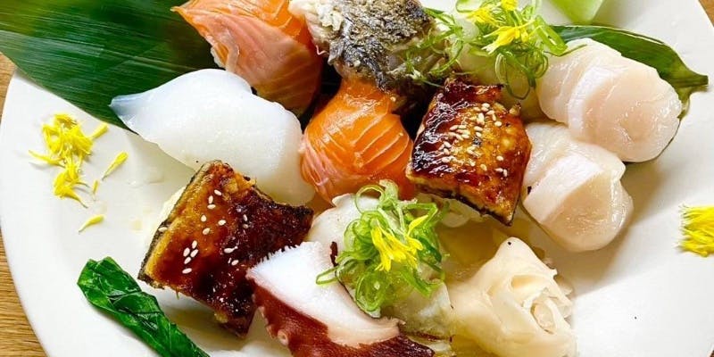 【11,000円コース】前菜、造り、蒸し物、油もの、麺類、など全10品程度（個室確約）