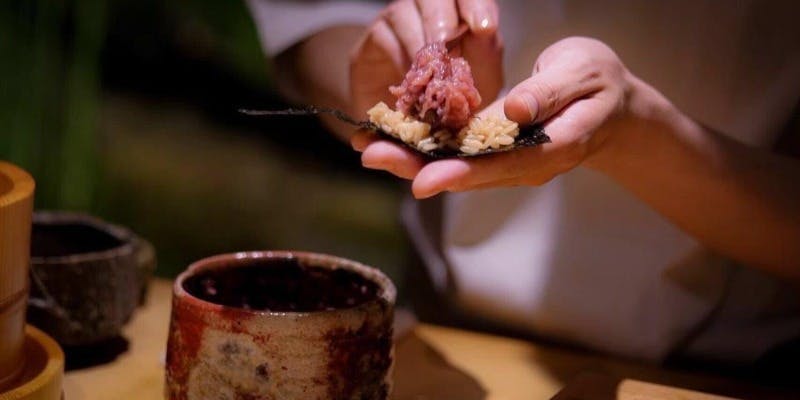 ディナー【鮨きコース】旬の移ろいを12貫の極上の江戸前鮨で味わう