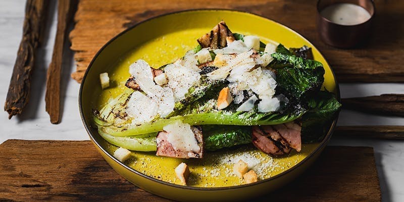 【ディナー】お好きな前菜2品、グリル料理が選べる全3品