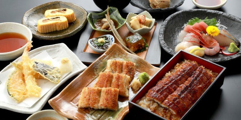 忘年会プラン　一年の締めくくりにふさわしい　～野菊～Nogiku～「うなぎ尽くし」会席（特別個室確約）