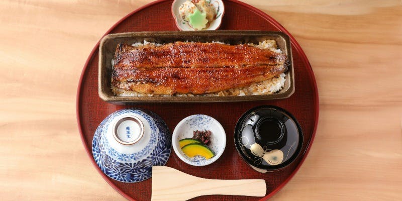 【菊川名物一本うな重】＋1ドリンク