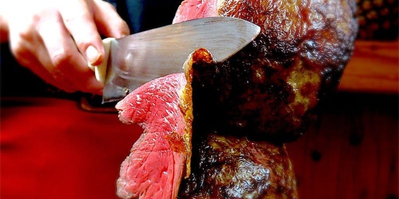 【ALEGRIAランチ】2時間シュラスコ15種食べ放題、サイドメニュー2品付