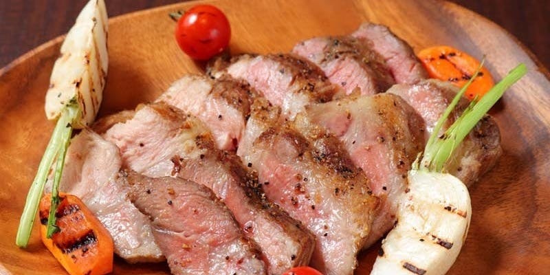 【こぶたコース】イベリコ豚のグリル300gが入ったコース