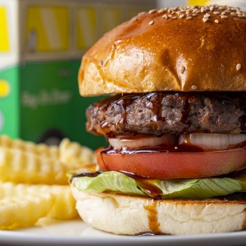 厳選素材で作る絶品ハンバーガー