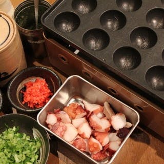 自分で焼ける本場大阪のたこ焼き