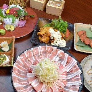 厳選豚肉使用の葱しゃぶしゃぶ食べ放題